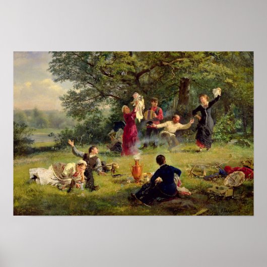 Poster Dimanche 1884 (Devant)