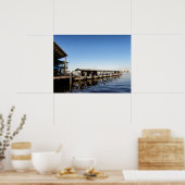 Poster Dimanche à la marina | Perth, Australie (Cuisine)
