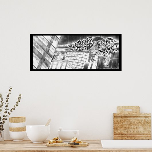 Poster Dimanche après l'église Hi-Res Imprimer (Cuisine)