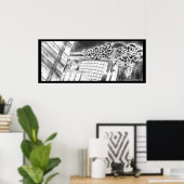 Poster Dimanche après l'église Hi-Res Imprimer (Bureau à domicile)