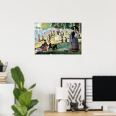 Poster Dimanche après-midi, île La Grande Jatte par Seura (Bureau à domicile)