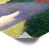 Poster Dimanche après-midi sur l'île de La Grande Jatte (Coin)