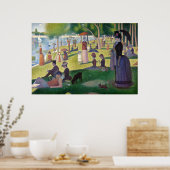 Poster Dimanche après-midi sur l'île de La Grande Jatte (Cuisine)
