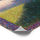 Poster Dimanche après-midi sur l'île de La Grande Jatte (Coin)