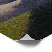 Poster Dimanche après-midi sur l'île de La Grande Jatte (Coin)