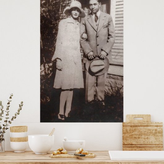 POSTER DIMANCHE BEST BONNIE & CLYDE (Cuisine)