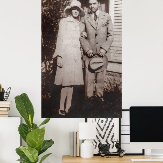 POSTER DIMANCHE BEST BONNIE & CLYDE (Bureau à domicile)