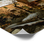 Poster Dimanche d'hiver dans les temps anciens (Coin)