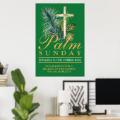 Poster Dimanche du Palm (Bureau à domicile)