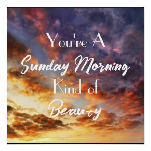 Poster Dimanche matin