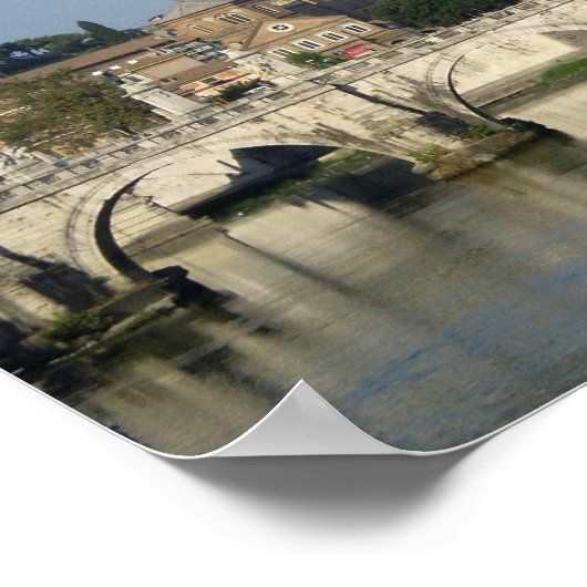 Poster Dimanche matin à Rome (Coin)