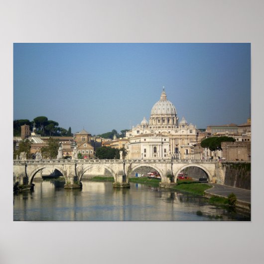 Poster Dimanche matin à Rome (Devant)