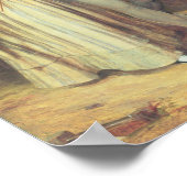 Poster Dimanche matin - La marche de l'église, 1846 (Coin)