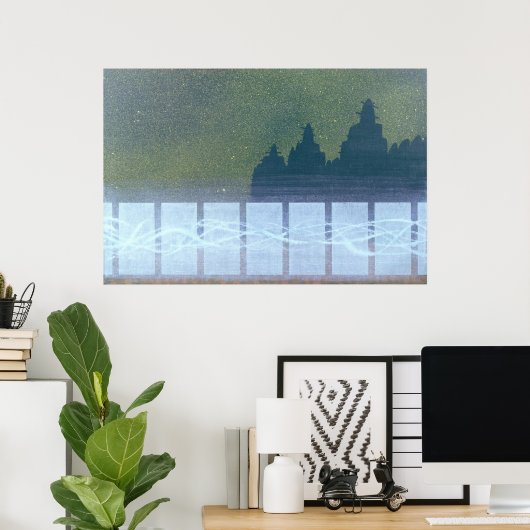 Poster Dimanche soir Djenne Mali (Bureau à domicile)