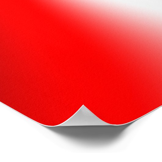 Poster Dimension rouge (Coin)