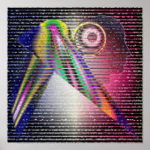 Poster Dimensions de la méditation (Devant)