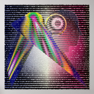 Poster Dimensions de méditation