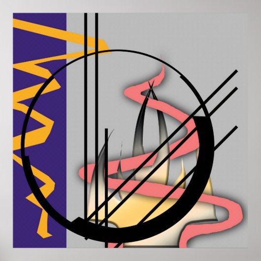 Poster d'impact contemporain (Devant)