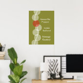 Poster d'impact de subbluxation de chiropratique (Bureau à domicile)