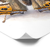 Poster d'impression American Painted Lady Art (Coin)