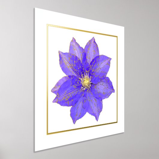 Poster d'impression Clematis Foil Accent (Poser)