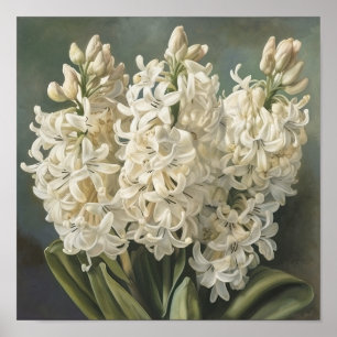 Poster d'impression Cream Hyacinth