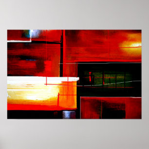 Poster d'impression d'art Abstrait