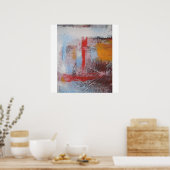 Poster d'impression d'art Abstrait moderne (Cuisine)