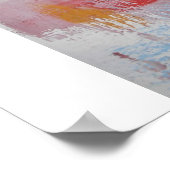 Poster d'impression d'art Abstrait moderne (Coin)