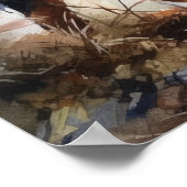 Poster d'impression d'art de chien de montagne ber (Coin)