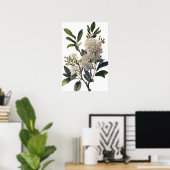Poster d'impression d'art en crème blanche (Bureau à domicile)