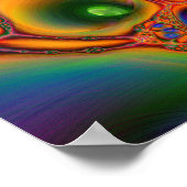 Poster d'impression d'art muselé (12 po x 12 po) (Coin)