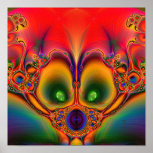 Poster d'impression d'art muselé (12 po x 12 po)