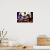 Poster d'impression d'art près de la fin de la cha (Cuisine)