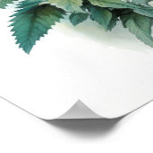 Poster d'impression d'Art rose Astilbe (Coin)