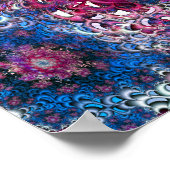 Poster d'impression d'art tourné (12 po x 12 po) (Coin)