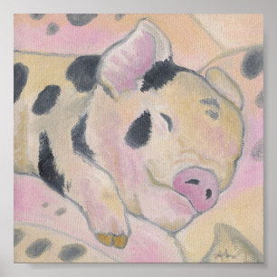 Poster d'impression de Baby Piglet