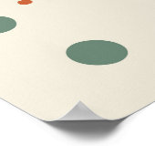 Poster d'impression de chats Abstraits Décor de ma (Coin)