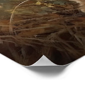 Poster d'impression de chats somaliens mous (Coin)
