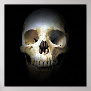 Poster d'impression de crâne - Affiches de crânes