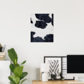 Poster d'impression de la vache (Bureau à domicile)