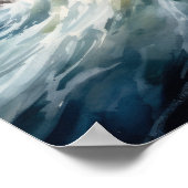 Poster d'impression de l'art côtier du phare (Coin)