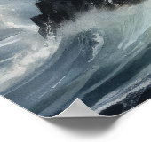 Poster d'impression de l'art côtier du phare (Coin)