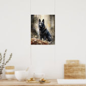 Poster d'impression de l'Art de chien de berger be (Cuisine)