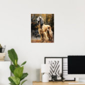 Poster d'impression de l'Art de chien de chien de  (Bureau à domicile)