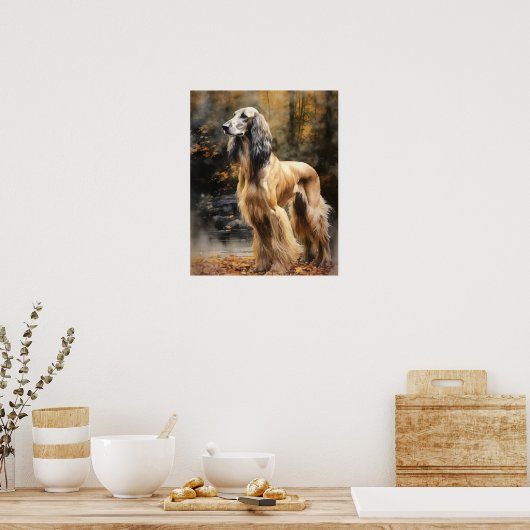Poster d'impression de l'Art de chien de chien de  (Cuisine)