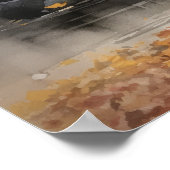 Poster d'impression de l'Art de chien de chien de  (Coin)