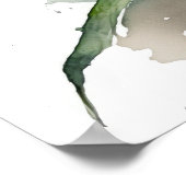 Poster d'impression de l'art de Conflowers violets (Coin)