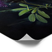 Poster d'impression de l'art de la lupine violette (Coin)