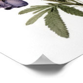 Poster d'impression de l'art de la lupine violette (Coin)